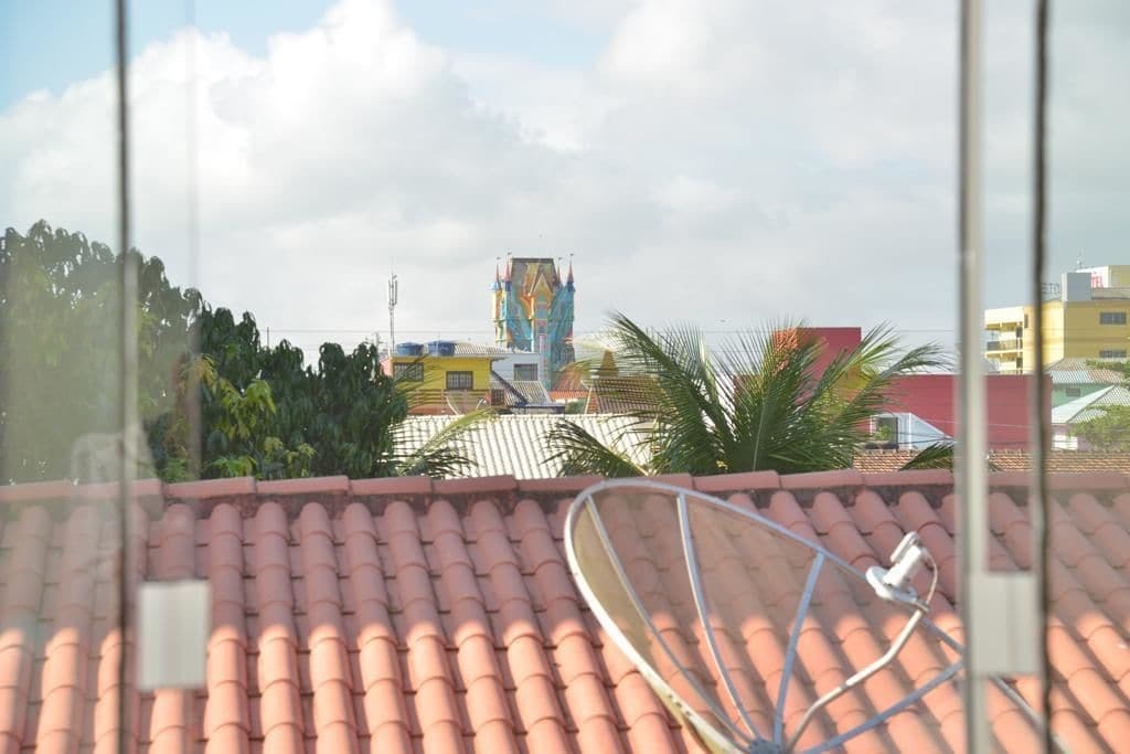 Pousada Mar De Almirante Penha  Bagian luar foto